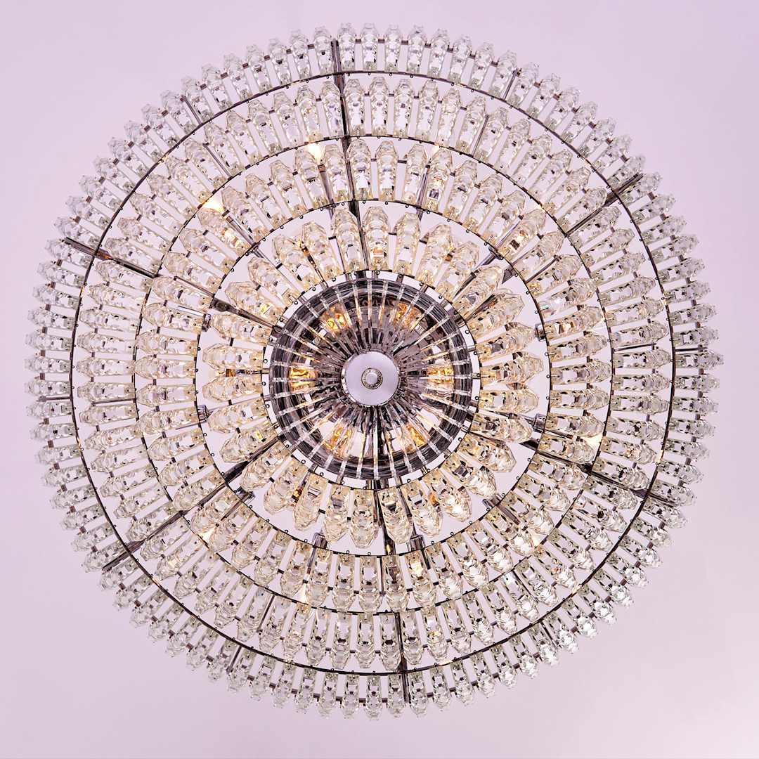 Fontana 30 Light 38" Wide Crystal Pendant