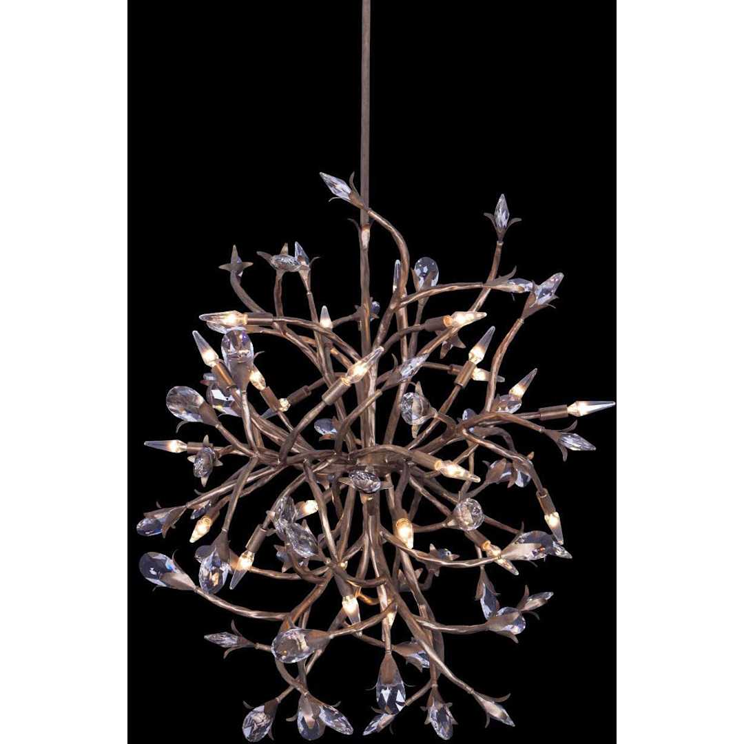 Fiore 16 Light 34" Wide Crystal Abstract Chandelier