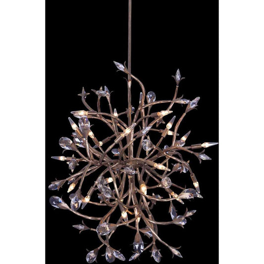 Fiore 16 Light 34" Wide Crystal Abstract Chandelier