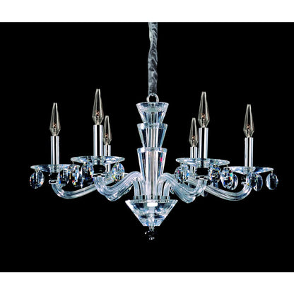 Shorecrest 6 Light 29-1/2" Wide Crystal Chandelier