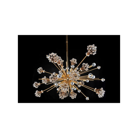 Constellation 30 Light 39" Wide Crystal Sputnik Chandelier