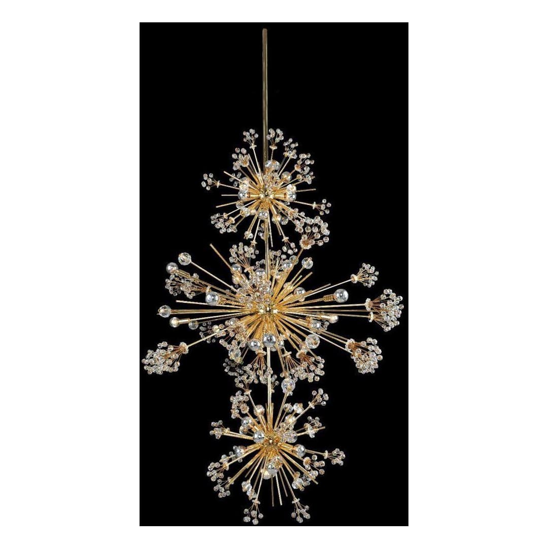 Constellation 50 Light 36" Wide Crystal Pendant