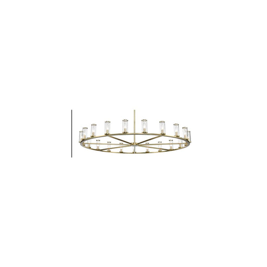 Revolve 21 Light 60" Wide Taper Candle Chandelier