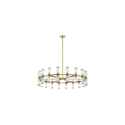 Revolve 36 Light 47" Wide Taper Candle Chandelier