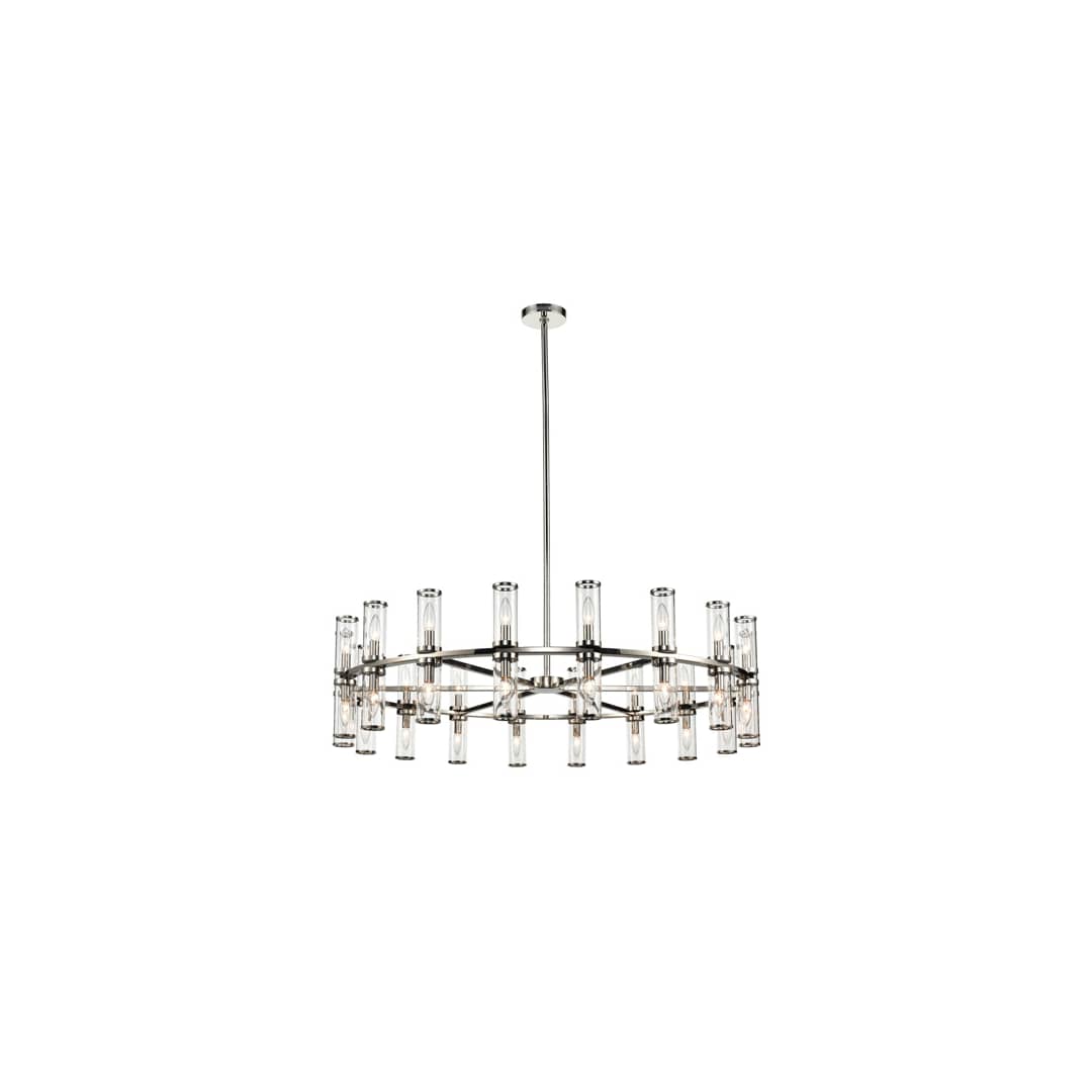 Revolve 36 Light 47" Wide Taper Candle Chandelier
