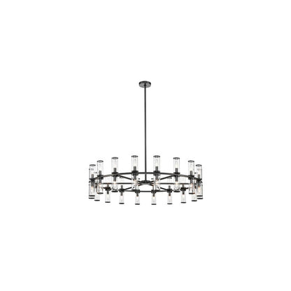 Revolve 36 Light 47" Wide Taper Candle Chandelier