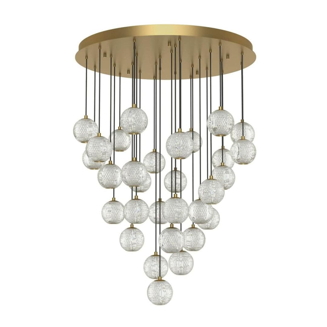 Marni 36" Wide Waterfall Chandelier