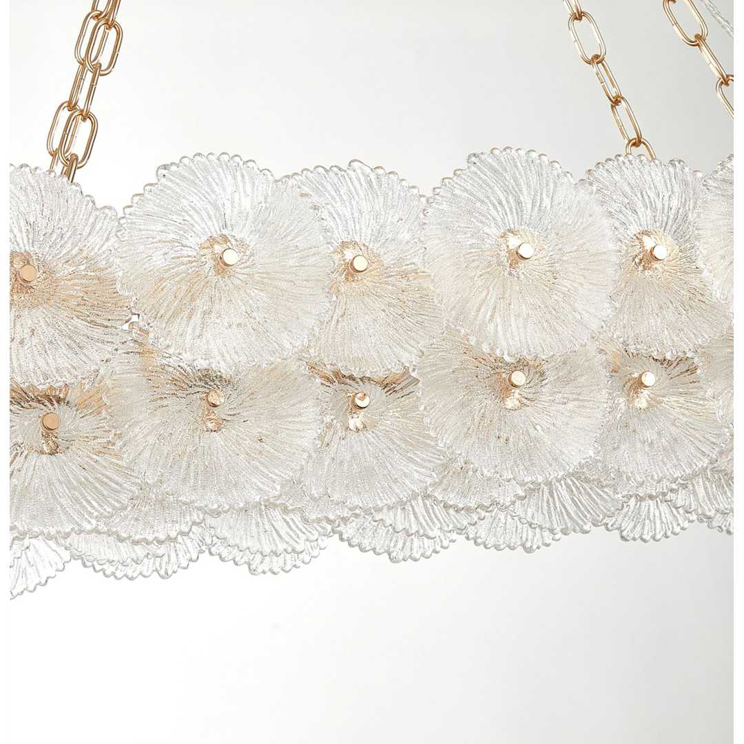 Bloom 48" Wide Linear Chandelier