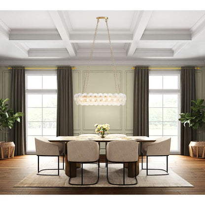 Bloom 48" Wide Linear Chandelier