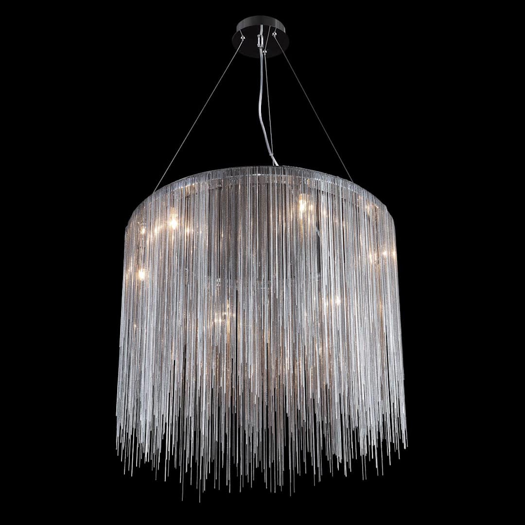 Fountain Ave. 24" Wide LED Ring Chandelier