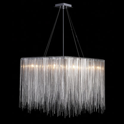 Fountain Ave. 24" Wide LED Square Chandelier