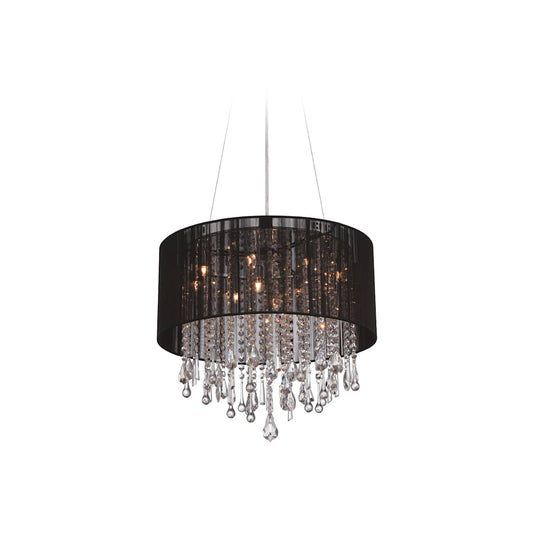 Laurel 12 Light 32" Wide Crystal Drum Chandelier