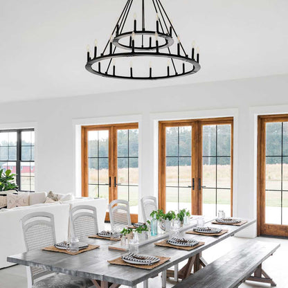 Pearson 24 Light 48" Wide Taper Candle Style Chandelier