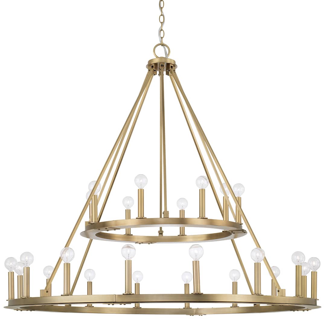 Pearson 24 Light 48" Wide Taper Candle Style Chandelier