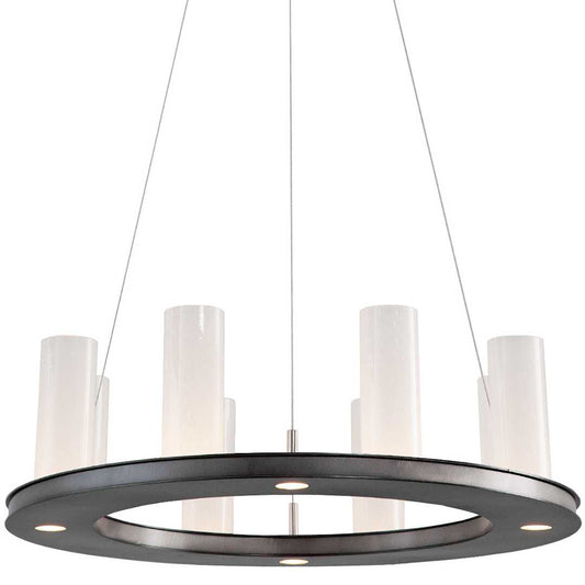 Carlyle 23" Wide Artisan Crafted LED Candle Style Chandelier