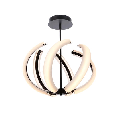 Unwind 22" Wide LED Suspension Pendant