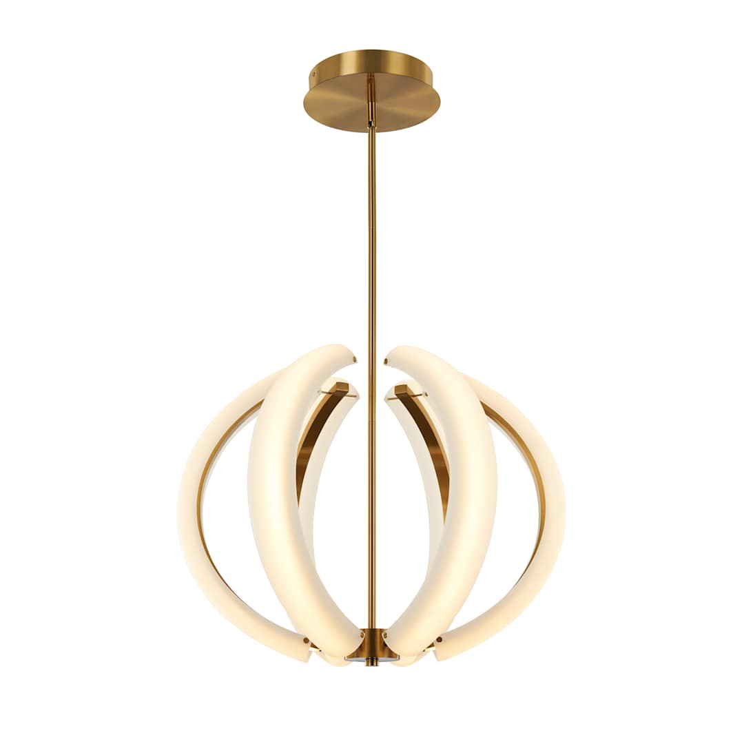 Unwind 22" Wide LED Suspension Pendant