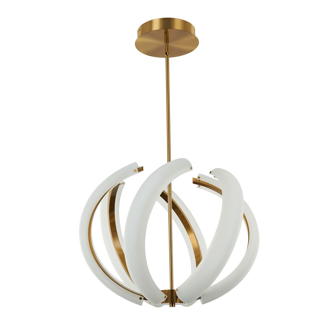 Unwind 22" Wide LED Suspension Pendant