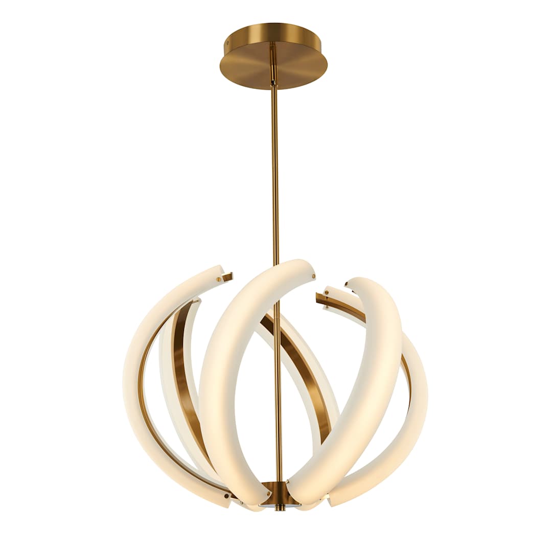 Unwind 22" Wide LED Suspension Pendant