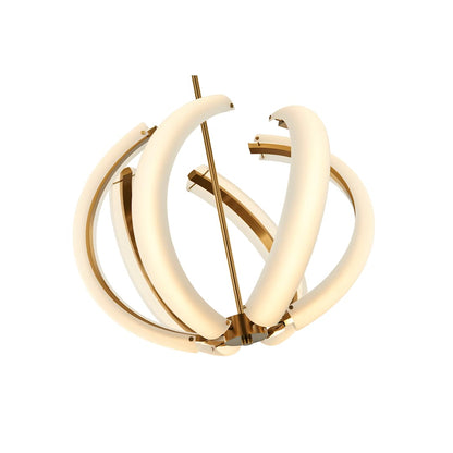 Unwind 22" Wide LED Suspension Pendant