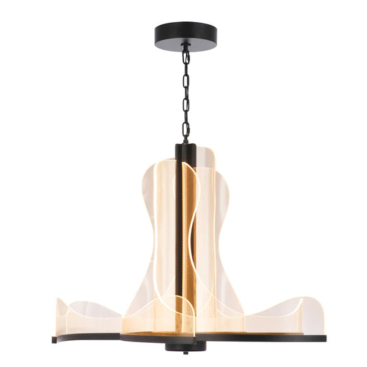 Estrella 6 Light 36" Wide LED Abstract Chandelier