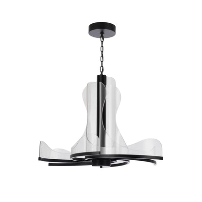 Estrella 6 Light 36" Wide LED Abstract Chandelier