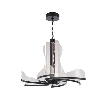 Estrella 6 Light 36" Wide LED Abstract Chandelier