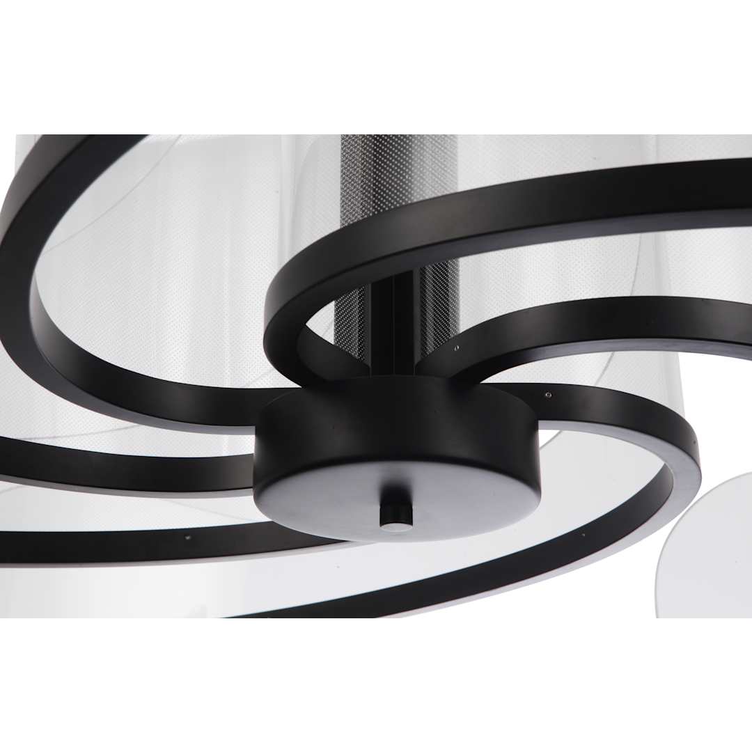 Estrella 6 Light 48" Wide LED Abstract Chandelier
