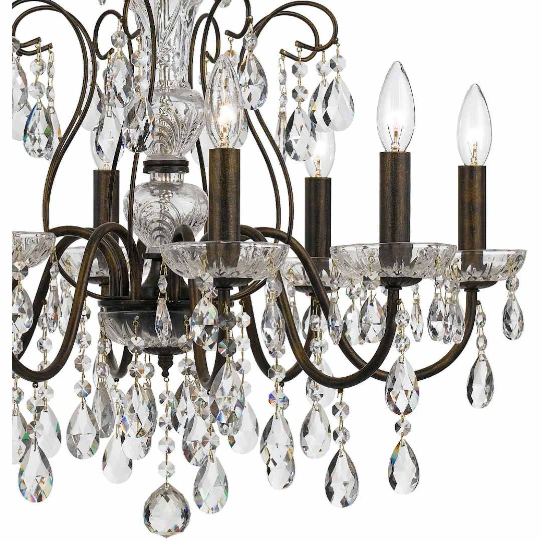 Butler 8 Light 26" Wide Crystal Chandelier with Swarovski Strass Crystal Accents