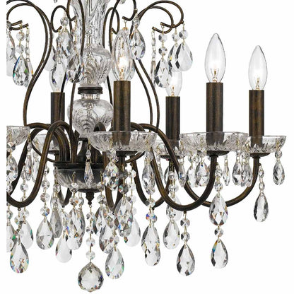 Butler 8 Light 26" Wide Crystal Chandelier with Swarovski Strass Crystal Accents