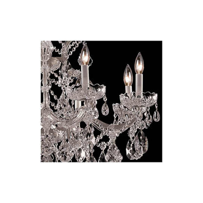 Maria Theresa 9 Light 28" Wide Crystal Chandelier with Swarovski Spectra Crystal Accents