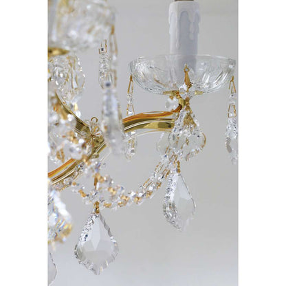 Brentwood 6 Light 20" Wide Crystal Drum Chandelier with Swarovski Strass Crystal Accents