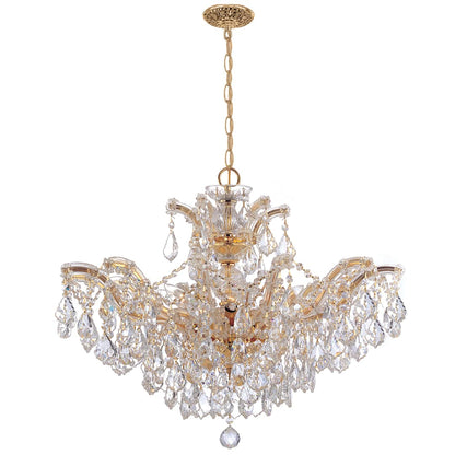 Maria Theresa 6 Light 27" Wide Crystal Chandelier with Swarovski Spectra Crystal Accents