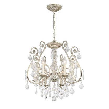 Regis 6 Light 20" Wide Crystal Chandelier with Swarovski Strass Crystal Accents
