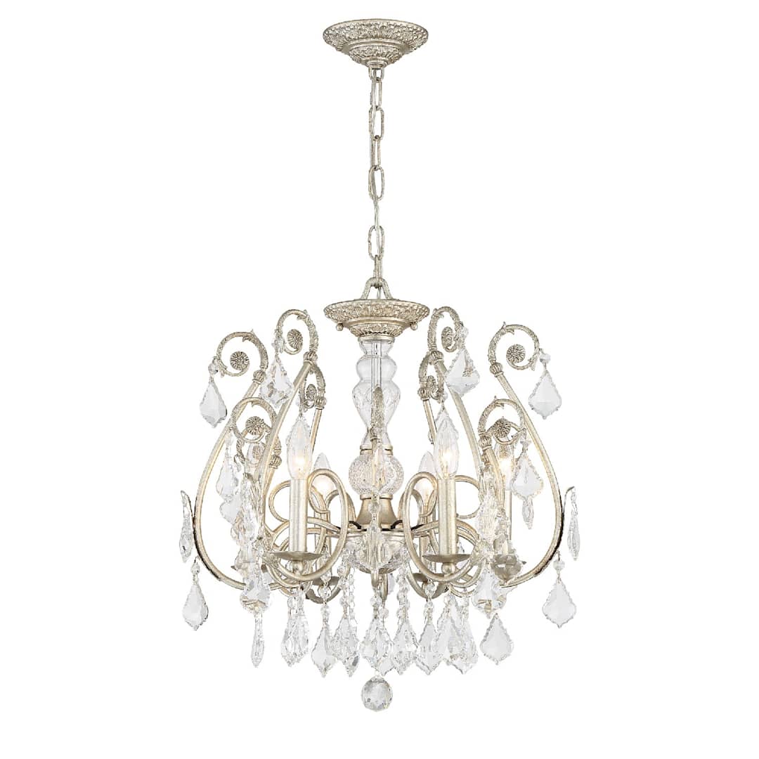 Regis 6 Light 20" Wide Crystal Chandelier with Swarovski Strass Crystal Accents