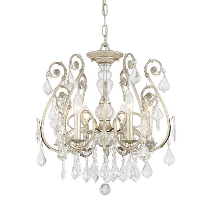 Regis 6 Light 20" Wide Crystal Chandelier with Swarovski Strass Crystal Accents