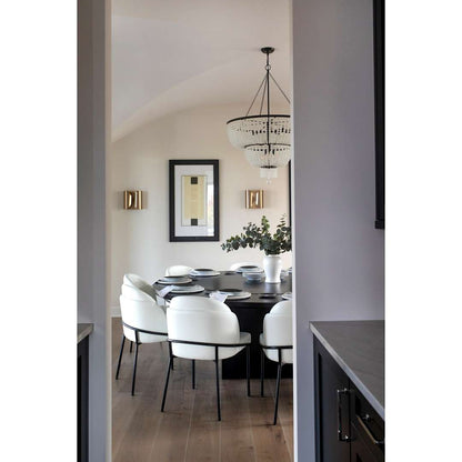 Rylee 12 Light 32" Wide Crystal Chandelier