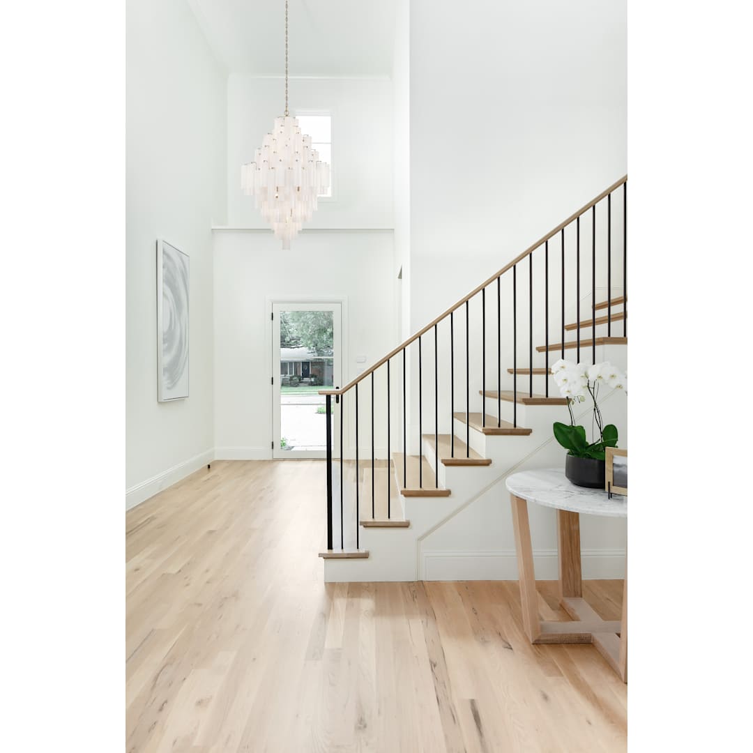 Addis 20 Light 31" Wide Crystal Waterfall Chandelier with White Crystal Shades