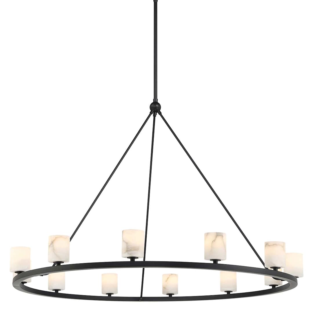 Aragon 12 Light 47" Wide LED Ring Chandelier