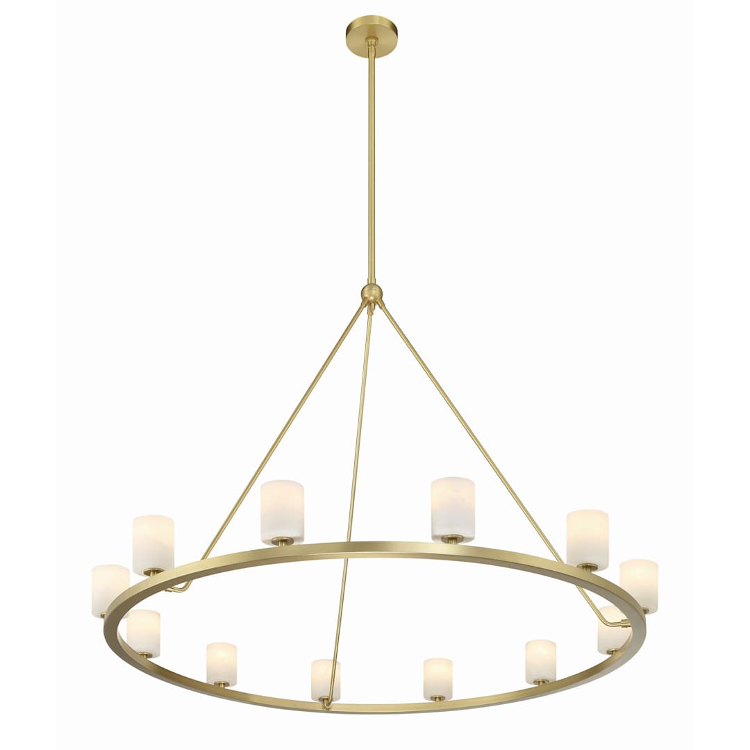 Aragon 12 Light 47" Wide LED Ring Chandelier