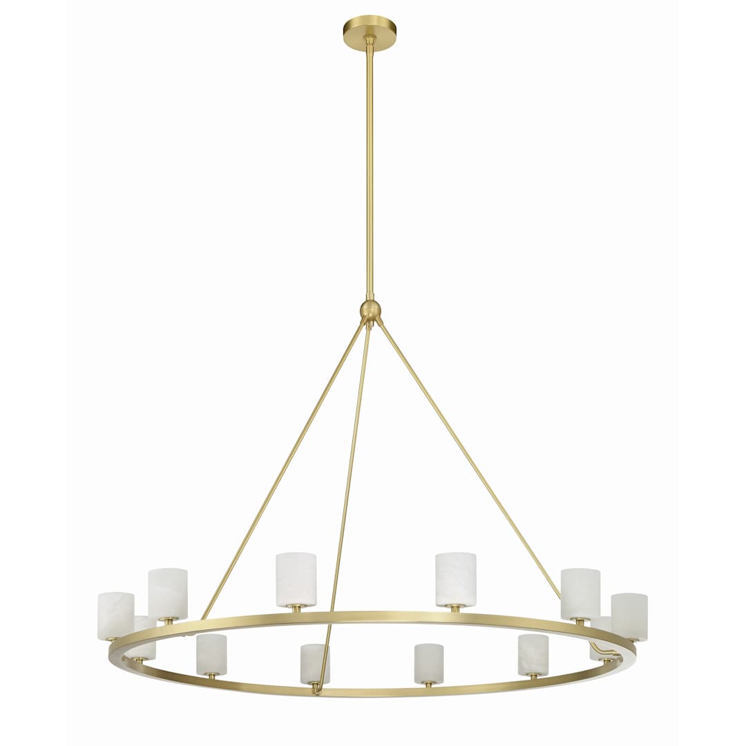 Aragon 12 Light 47" Wide LED Ring Chandelier