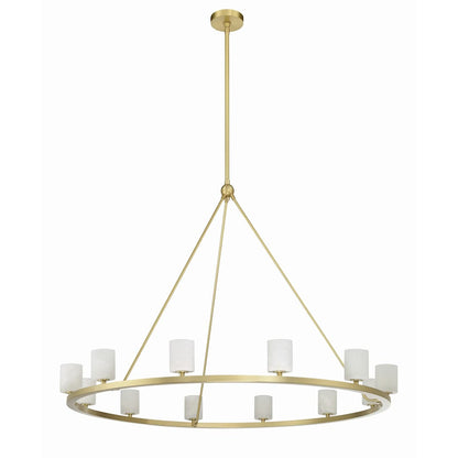 Aragon 12 Light 47" Wide LED Ring Chandelier