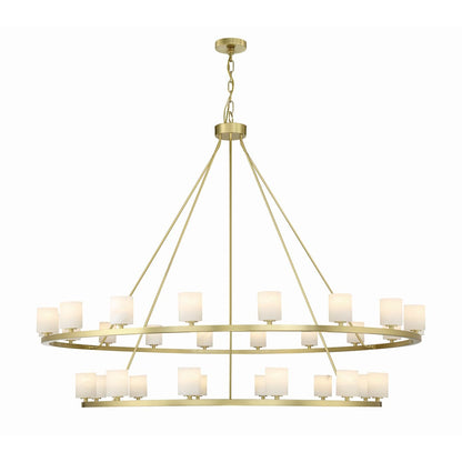 Aragon 30 Light 59" Wide LED Ring Chandelier
