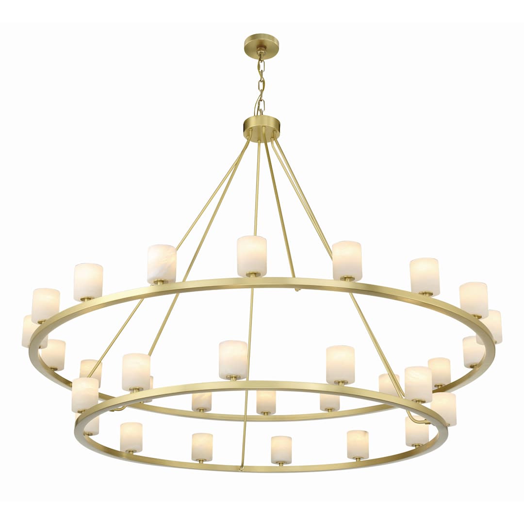 Aragon 30 Light 59" Wide LED Ring Chandelier