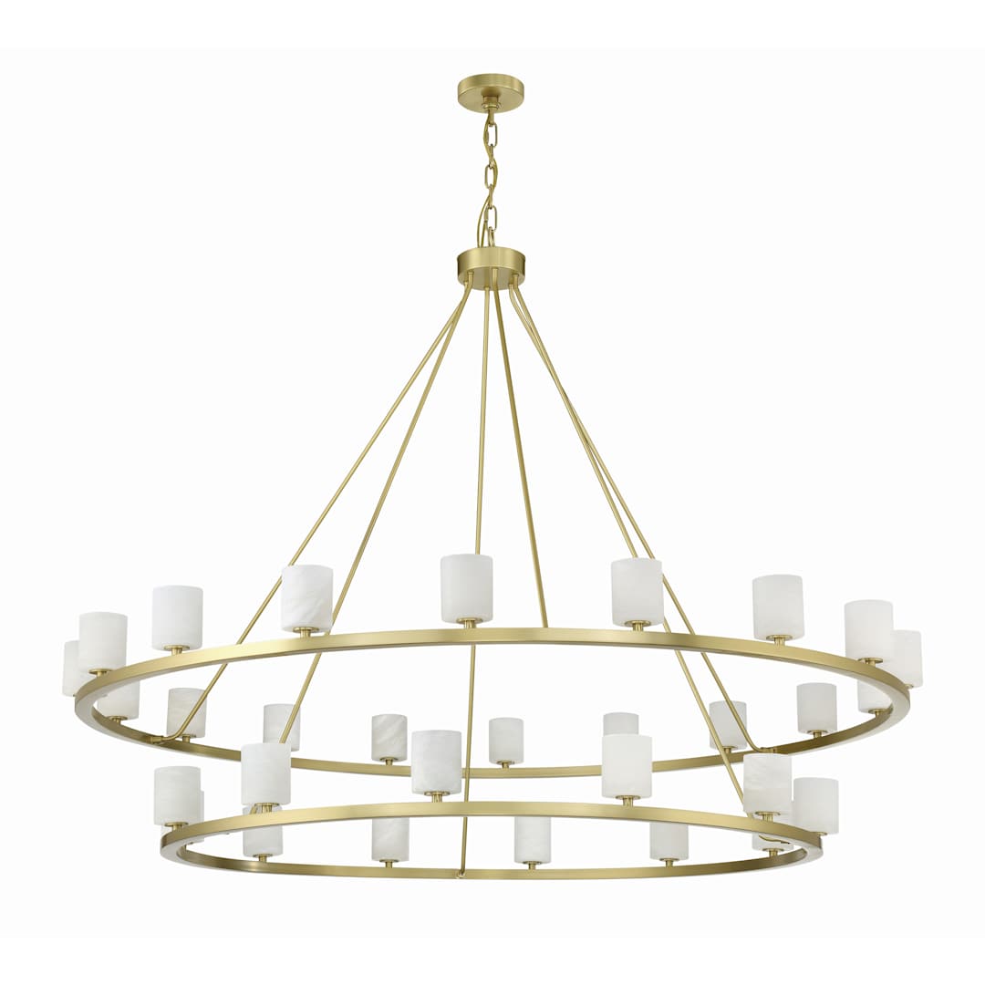 Aragon 30 Light 59" Wide LED Ring Chandelier