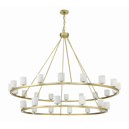 Aragon 30 Light 59" Wide LED Ring Chandelier
