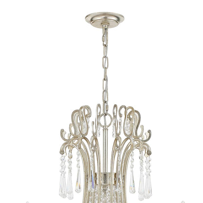 Arcadia 15 Light 46" Wide Crystal Candle Style Chandelier with Hand Cut Crystal Accents