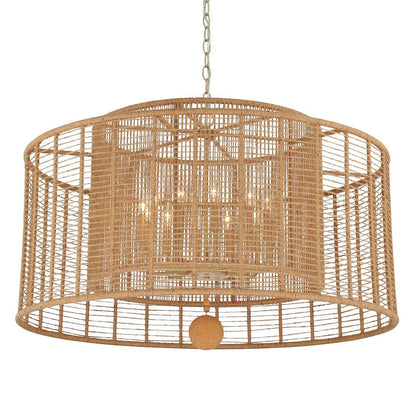 Jayna 12 Light 43" Wide Drum Chandelier