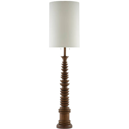 Malayan 2 Light 80" Tall Buffet Floor Lamp