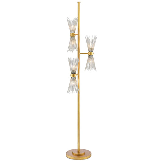 Novatude 6 Light 71" Tall Tree Floor Lamp
